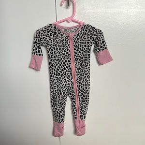 Little sleepies newborn zippy snow leopard